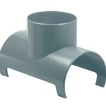 Injerto Clip PVC 110 mm a 90 mm de 45º